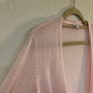 J. Jill Lightweight Blush Cardigan
